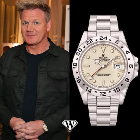 gordon ramsay rolex explorer|gordon ramsay 1680 watch.